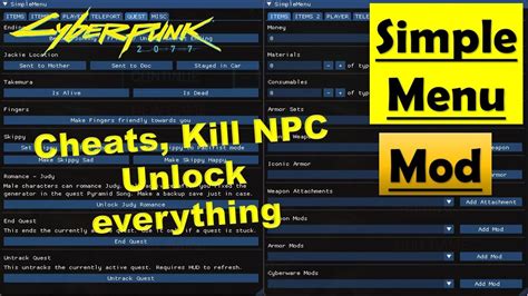A simple guide to *some cheat modding* .